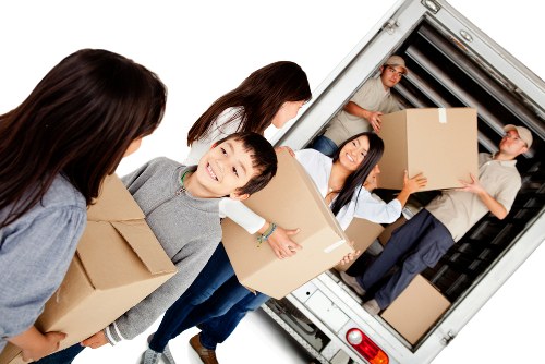 Professional team planning an office move in Storage Bow