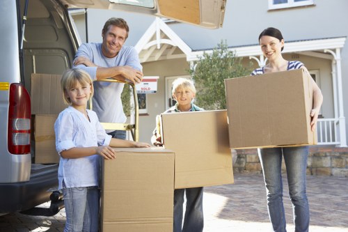 Organized storage facility in Bow for home moves