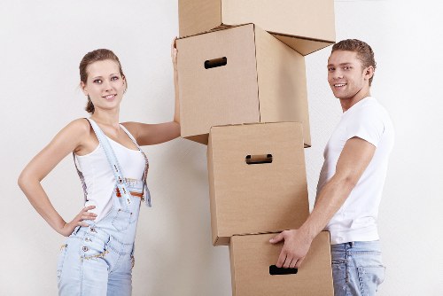 Efficient transportation vehicles used by Storage Bow for moving businesses