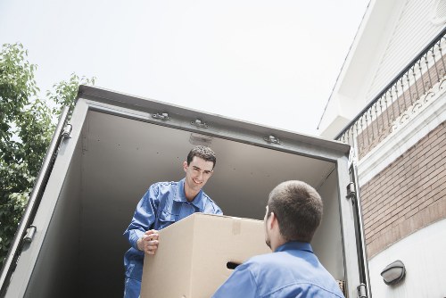 Efficient packing and loading of items into Storage Bow moving truck