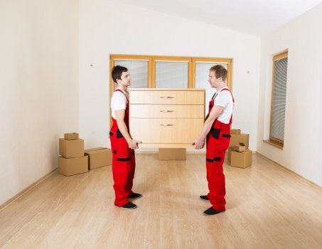 Arranging storage for household and business items in Bow
